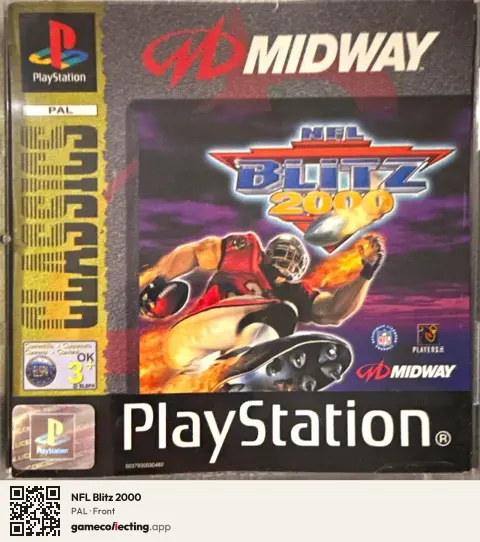 NFL Blitz 2000 PlayStation, PAL box front