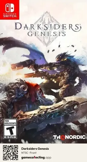 Darksiders Genesis Nintendo Switch, NTSC box front