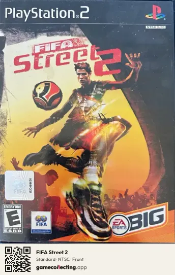 FIFA Street 2 PlayStation 2, NTSC box front