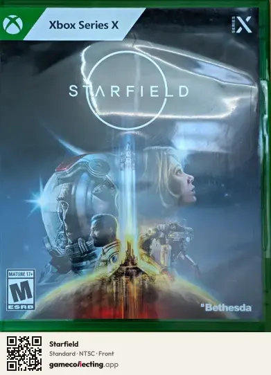 Starfield Xbox Series X, NTSC box front