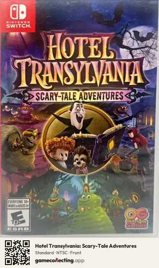 Hotel Transylvania: Scary-Tale Adventures Nintendo Switch, NTSC box front