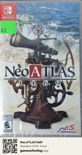 Neo ATLAS 1469 Nintendo Switch, NTSC box front