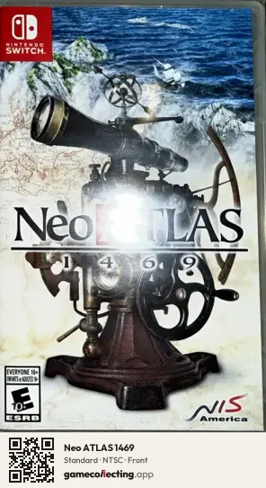 Neo ATLAS 1469 Nintendo Switch, NTSC box front