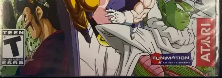 Dragon Ball Z: Infinite World, the ESRB box on its front