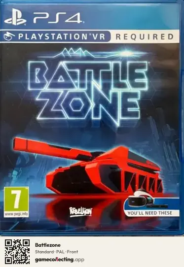 Battlezone PlayStation 4, PAL box front