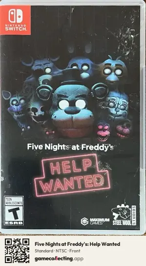 Five Nights at Freddy's: Help Wanted Nintendo Switch, NTSC box front