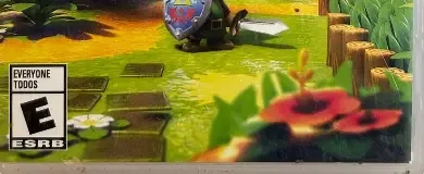 The Legend of Zelda: Link's Awakening, the ESRB box on its front