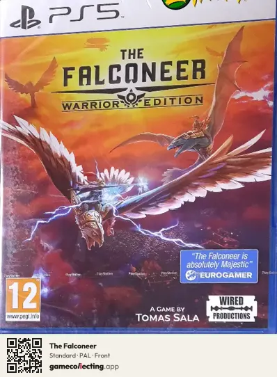 The Falconeer PlayStation 5, PAL box front