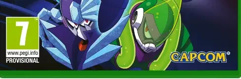 Mega Man 11, the PEGI square on its front