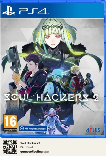 Soul Hackers 2 PlayStation 4, PAL box front