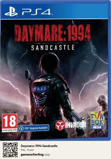 Daymare: 1994 Sandcastle PlayStation 4, PAL box front