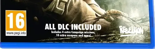 Sniper Elite V2 Remastered, the PEGI square on its front