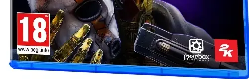 New Tales from the Borderlands, the PEGI square on its front