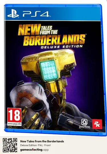 New Tales from the Borderlands PlayStation 4, PAL box front