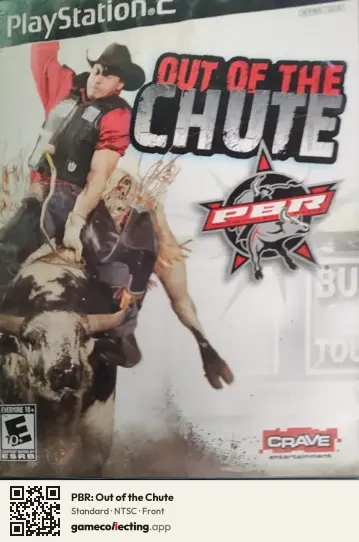 PBR: Out of the Chute PlayStation 2, NTSC box front