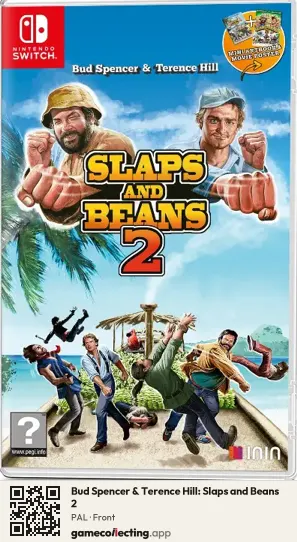 Bud Spencer & Terence Hill: Slaps and Beans 2 Nintendo Switch, PAL box front