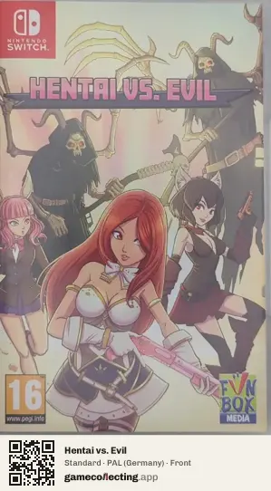 Hentai vs. Evil Nintendo Switch, Germany box front
