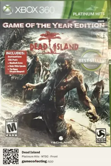 Dead Island Xbox 360, NTSC box front
