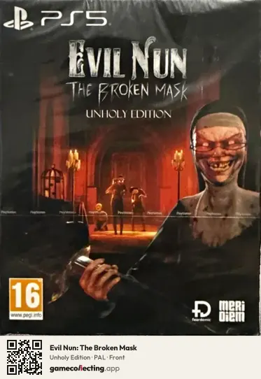 Evil Nun: The Broken Mask PlayStation 5, PAL box front