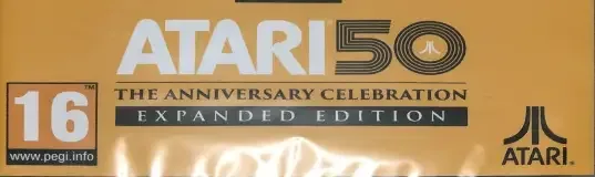 Atari 50: The Anniversary Celebration, the PEGI square on its front