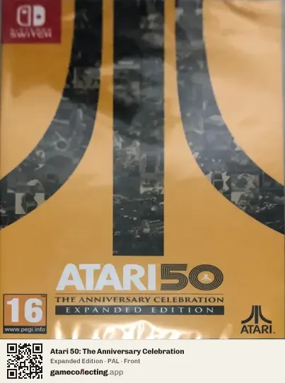 Atari 50: The Anniversary Celebration Nintendo Switch, PAL box front