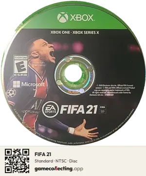 FIFA 21 Xbox One, NTSC disc