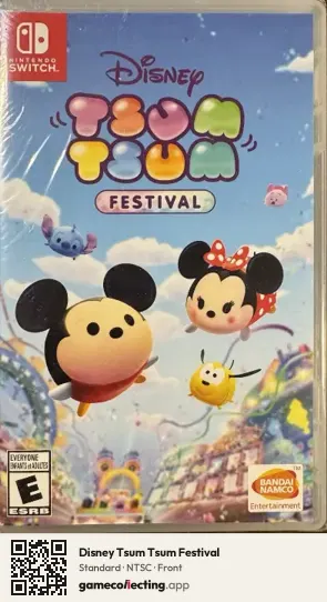 Disney Tsum Tsum Festival Nintendo Switch, NTSC box front