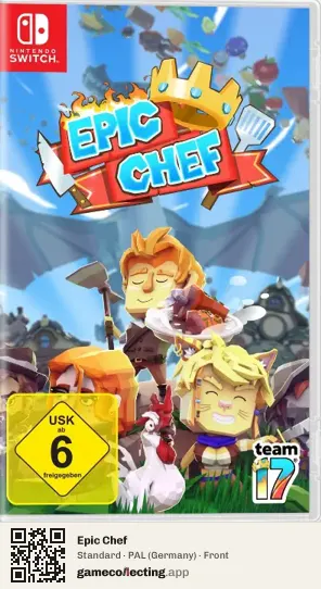 Epic Chef Nintendo Switch, Germany box front