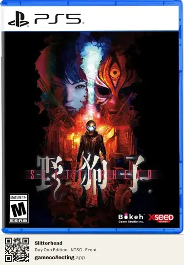 Slitterhead PlayStation 5, NTSC box front