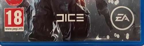 Battlefield 4, the PEGI square on its front