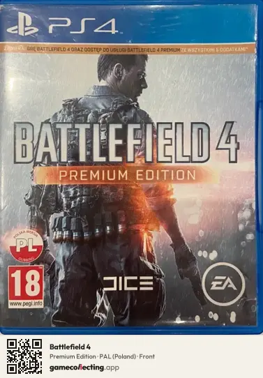 Battlefield 4 PlayStation 4, Poland box front