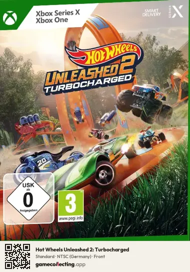 Hot Wheels Unleashed 2: Turbocharged Xbox Series X, Germany box front