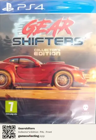 Gearshifters PlayStation 4, PAL box front