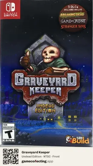 Graveyard Keeper Nintendo Switch, NTSC box front