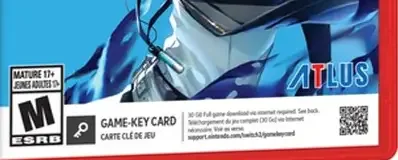 Persona 3 Reload, the ESRB box on its front