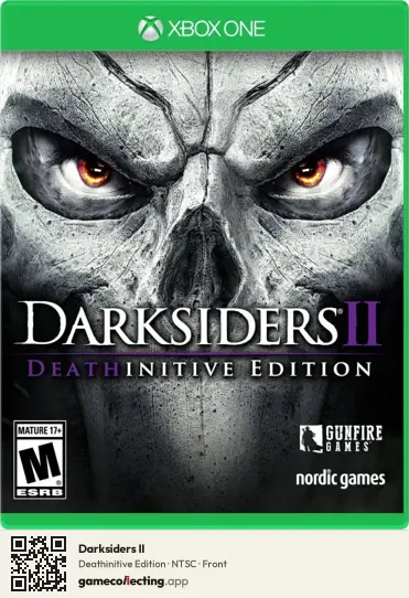 Darksiders II Xbox One, NTSC box front