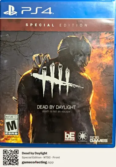 Dead by Daylight PlayStation 4, NTSC box front