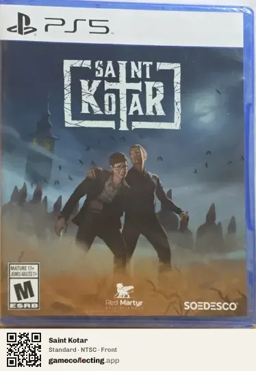 Saint Kotar PlayStation 5, NTSC box front