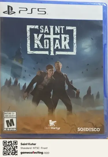 Saint Kotar PlayStation 5, NTSC box front