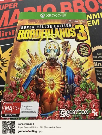 Borderlands 3 Xbox One, Australia box front
