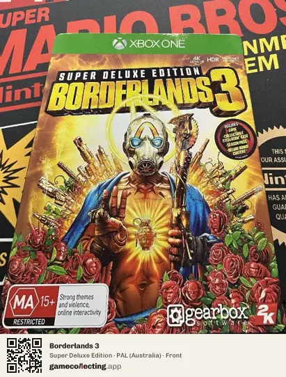 Borderlands 3 Xbox One, Australia box front