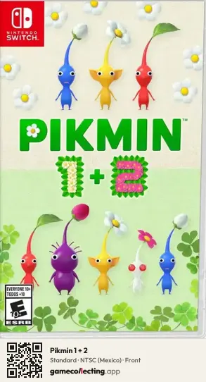 Pikmin 1 + 2 Nintendo Switch, Mexico box front