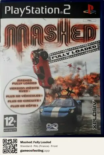 Mashed: Fully Loaded PlayStation 2, France box front