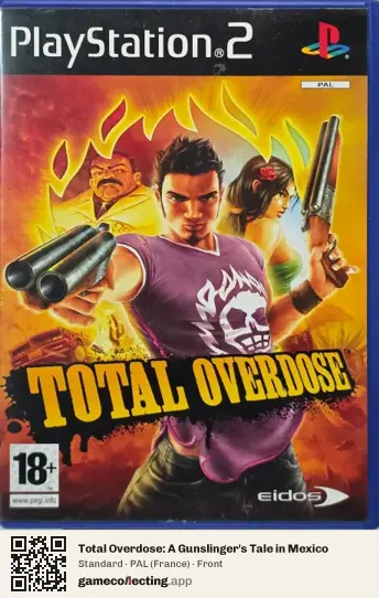 Total Overdose: A Gunslinger's Tale in Mexico PlayStation 2, France box front
