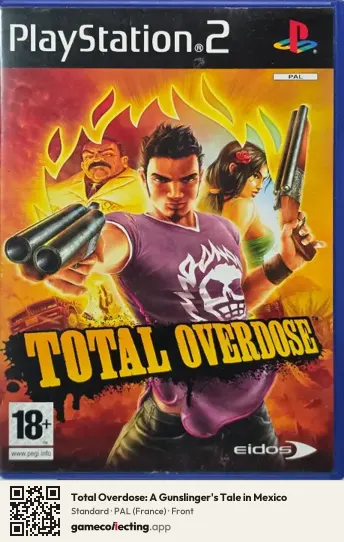 Total Overdose: A Gunslinger's Tale in Mexico PlayStation 2, France box front