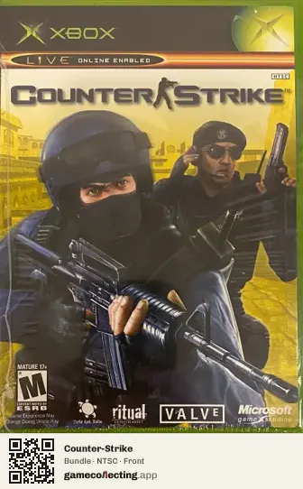 Counter-Strike Xbox, NTSC box front