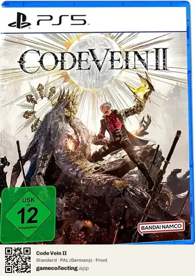 Code Vein II PlayStation 5, Germany box front