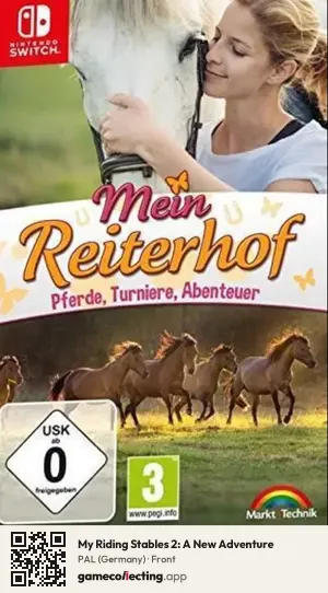 My Riding Stables 2: A New Adventure Nintendo Switch, Germany box front