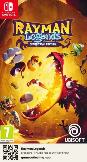 Rayman Legends Nintendo Switch, Nordic countries box front