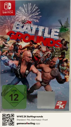 WWE 2K Battlegrounds Nintendo Switch, Germany box front